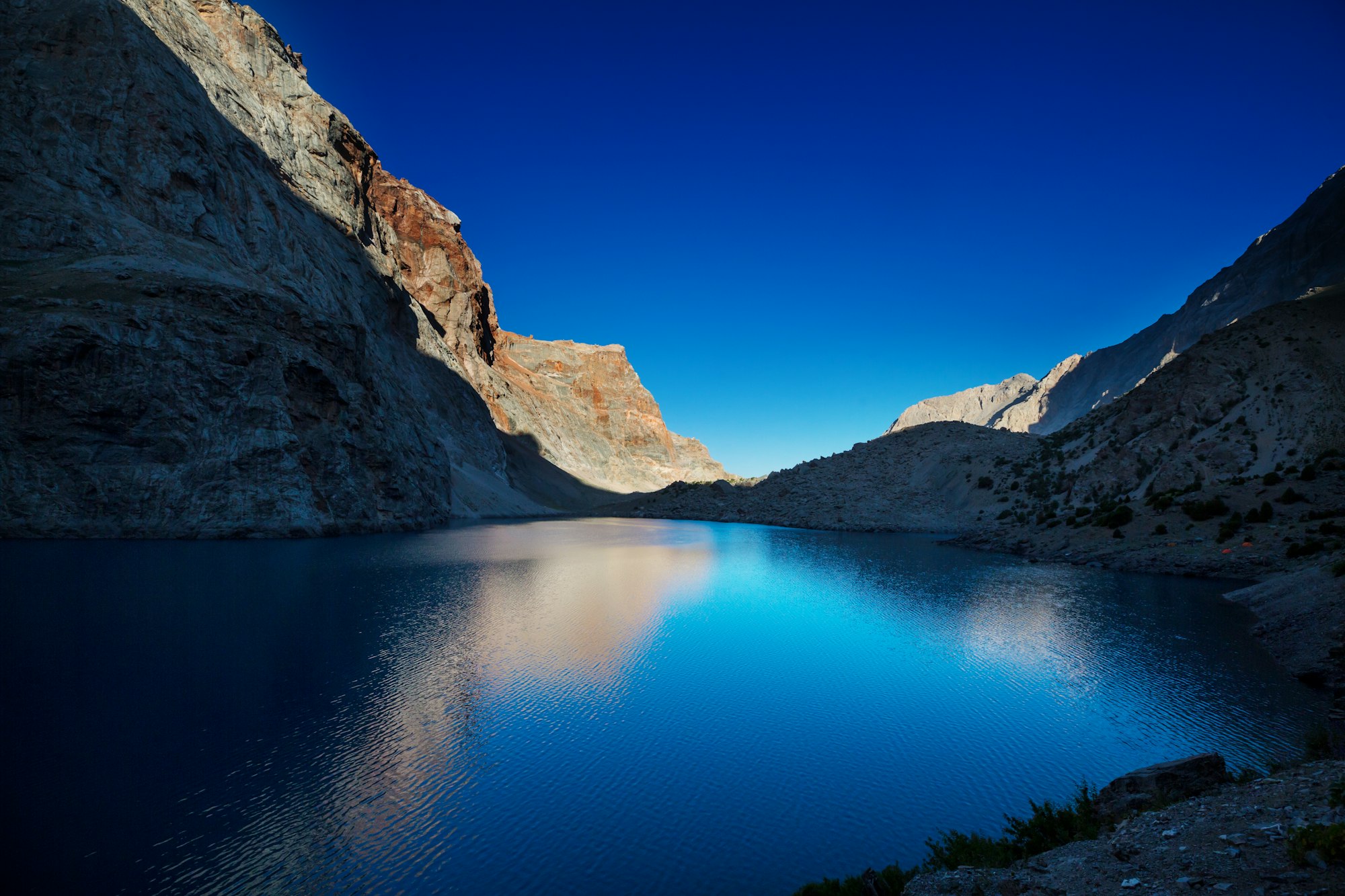 Fann mountains lake