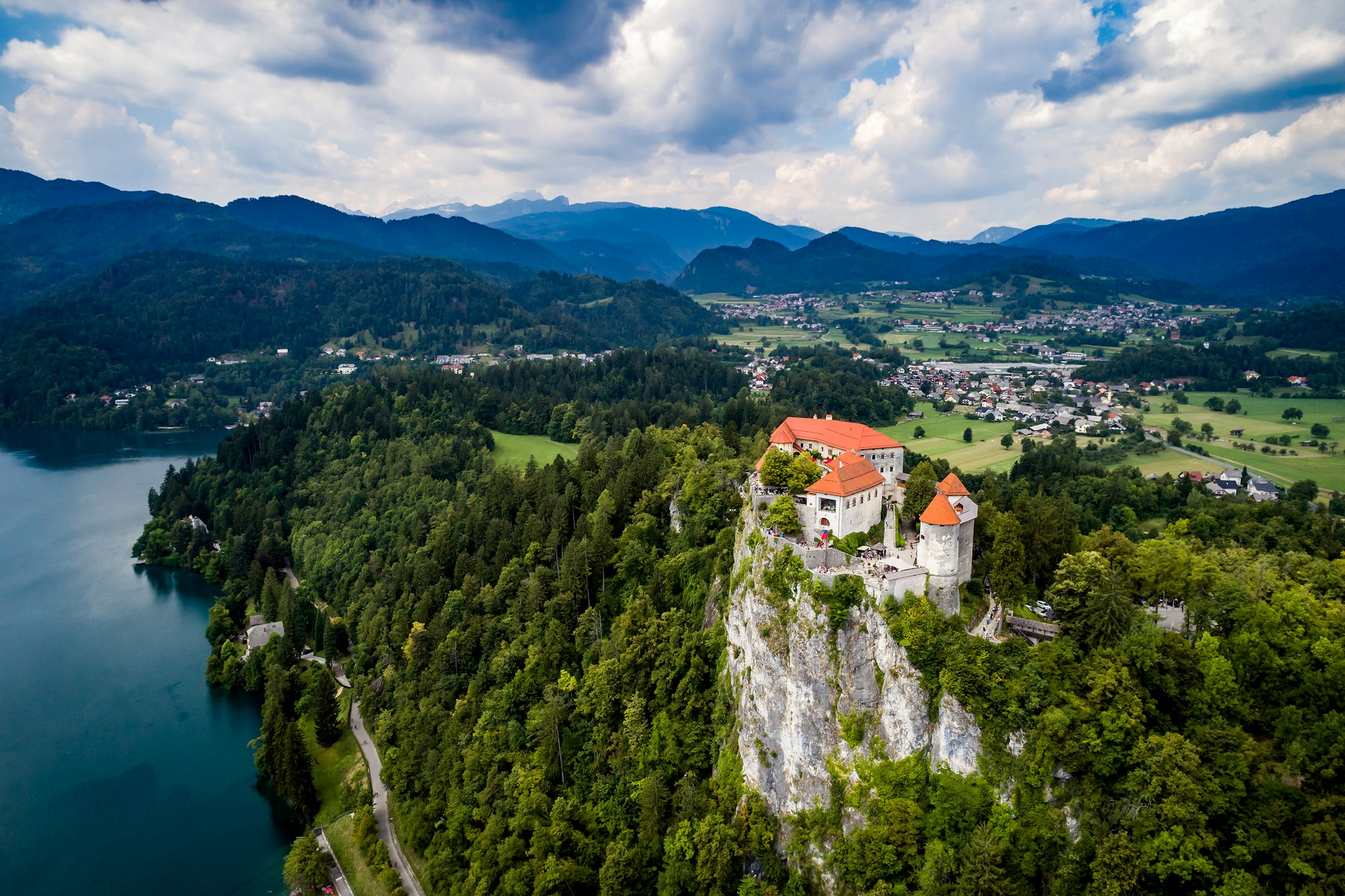 Slovenia Beautiful Nature - resort Lake Bled.